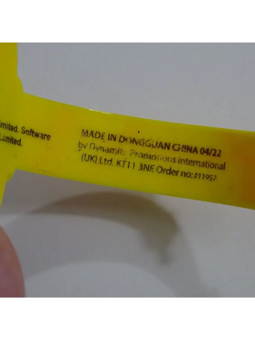 LOL Surprise Girls Yellow Rubber Wristband Bracelet MGA Entertainment
